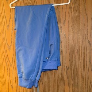 Figs Ceil Blue Scrub High Waisted Jogger